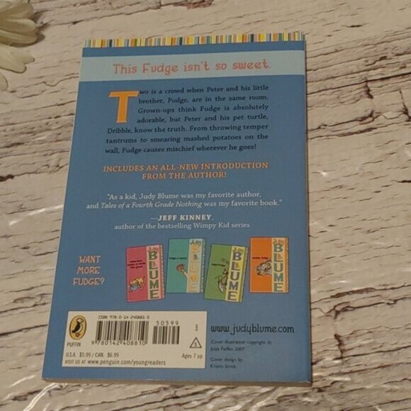 Tales of a Fourth Grade Nothing By Judy Blume Children Chapter Book - Picture 3 of 3